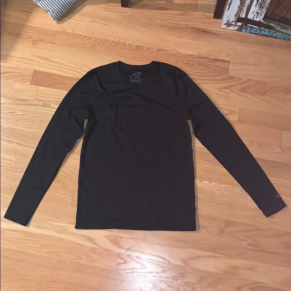 CHAMPION black long sleeve